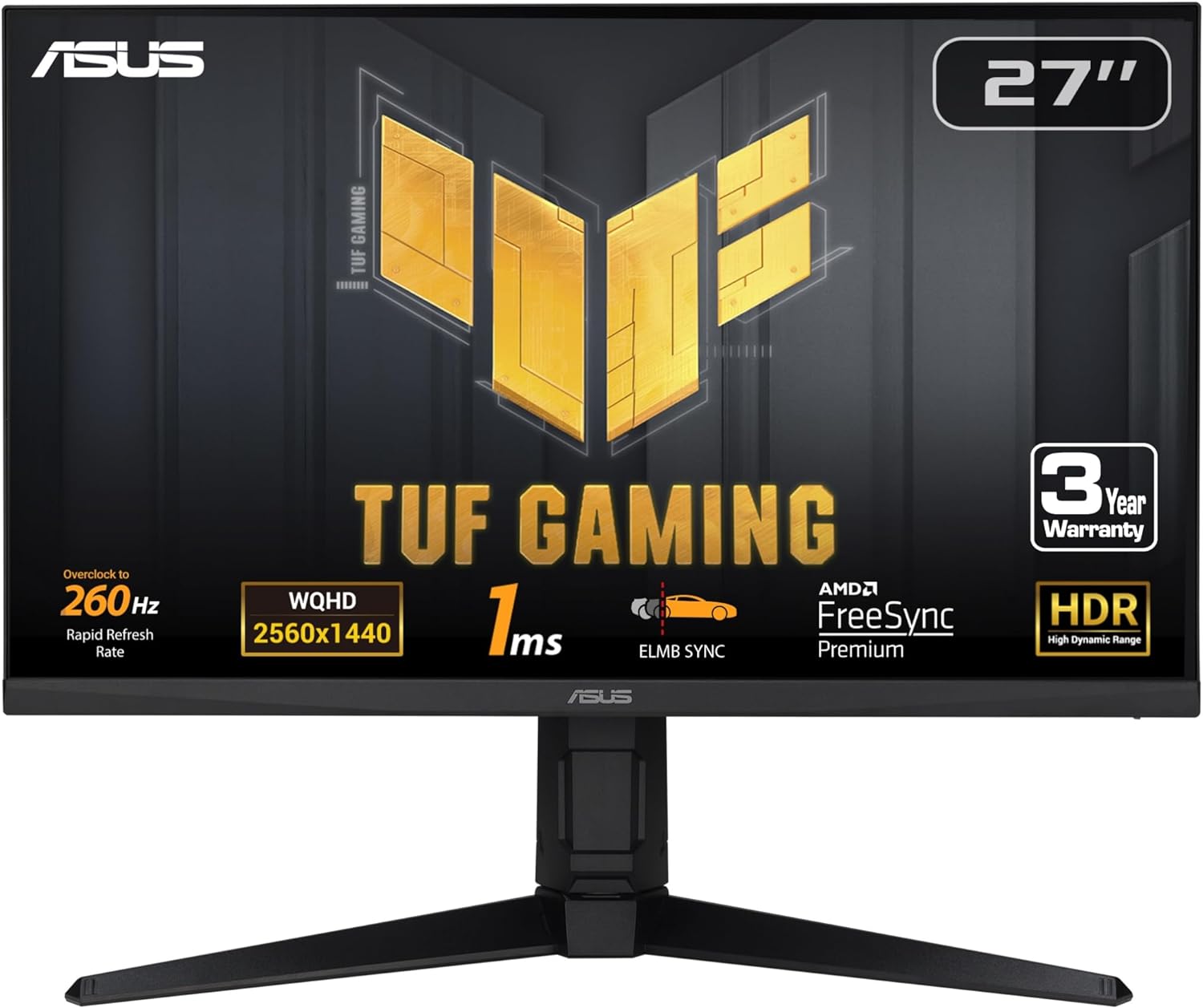 ASUS TUF Gaming VG27AQML1A 27 ASUS TUF Gaming VG27AQML1A 27